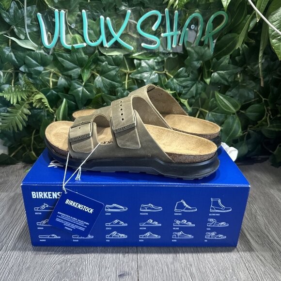 Birkenstock Arizona CT Sandals Size 40 Faded Khaki NEW L9 M7 main image 4